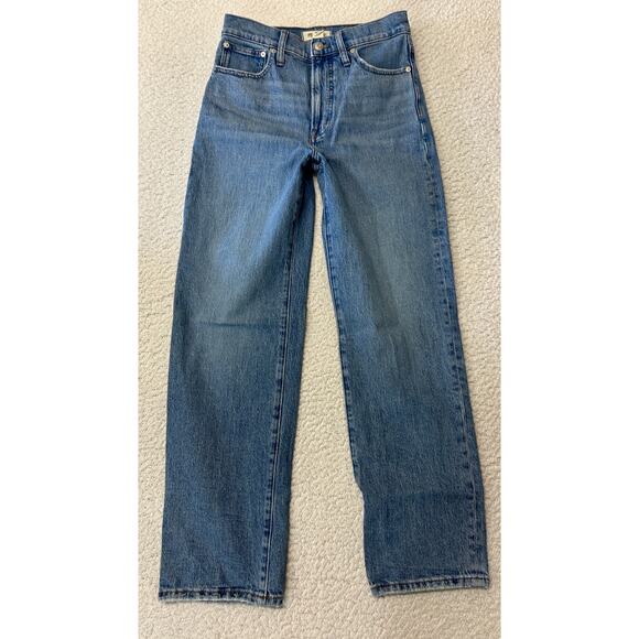 Madewell The Perfect Vintage Straight Jeans Size 26 - Picture 1 of 9